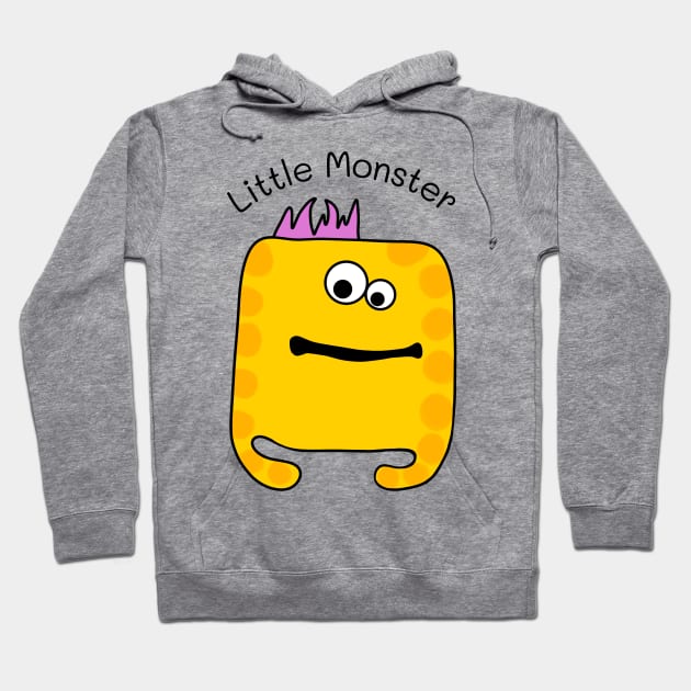 Little Monster Hoodie by Slightly Unhinged